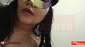 Margy Godoy's delicious Mexican ass and pussy in California interview, begging to be licked