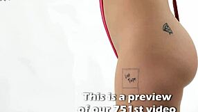 This girl's round butt is perfection, and her puffy pussy is holy shit amazing during workout.