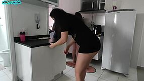 Visiting friend leads to interracial banging