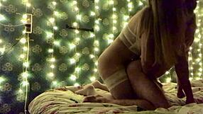 mistresss powerful orgasm in her boyfriends ass with fetish anal doggystyle couple femdom natural tits assfucking