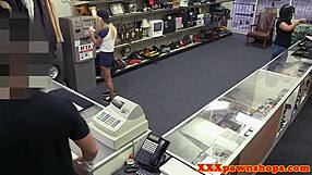 teen with glasses rides cock for cash on hidden cam