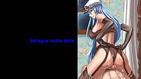 Esdeath Joi Cei Femdom Pt-Br