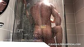 a shower with clea gaultier