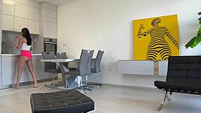 Petite Russian Girl Fucks Daddy