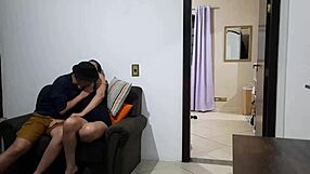 Cuckold's Wife Cheats With Brother While He Showers