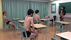 I punished the student in the japanese classroom game