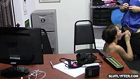 Natalie Gets Her Clit Rubbed While Grinding Cock