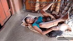 Today I took bhabhi’s ass with spit for hot Indian chudai action