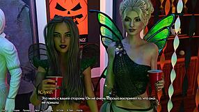 In episode 9, she’s bent over for rough doggystyle