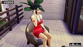 Why does the ignored wife cheat on her husband with the neighbor in cowgirl riding?