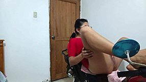 I play the slutty stepdaughter craving pussy juice