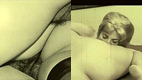 Intense Vintage Hairy Lesbian Action in My Secret Life