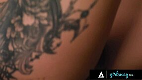 Stacked Babe August Skye Caught Horny Coworker Maddy May MASTURBATING at Her DESK