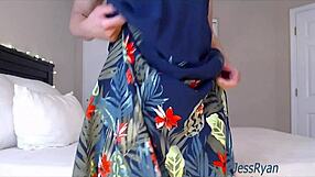 Can You Handle Jess Ryan Twerking Her Big Oiled Ass?