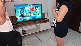 Housewife Seduces Technician While Husband's Away - Watch Her Moan!