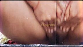 sangeeta pranavi shaves while talking dirty in hindi