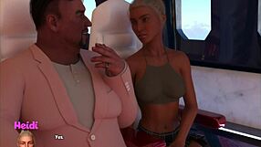 Let's Play Karacan Part 1: Exploring Emotions With Blonde And Big Tits In Intense Scenes.