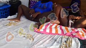 i'm a whore bitch dancin' at the club with my ass shakin' in a 3some