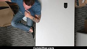 Shoplyfter Teen with Braces Fucked Before Boyfriend