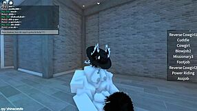 Chicas traviesas se divierten en roblox jeje~~