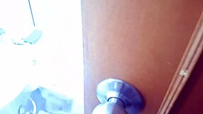 I Masturbate Watching Stepsister Shower! She Discovers Me and Wants My Cock!