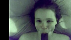 hey, my bully is stuffing my girlfriend's mouth with his huge black dick right now