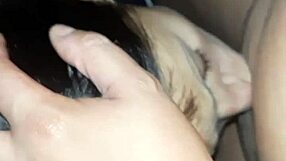 She tenderly plays with my big tits and nipples, then sucks my clit to orgasm in lesbian POV.