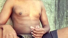 Public flashing of big black cock for you