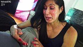 Amateur Milf Ass Licking in POV Casting Interview