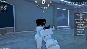 Chicas traviesas se divierten en roblox jeje~~