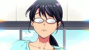 Mother-in-law craves stepson's cock in hentai blowjob.