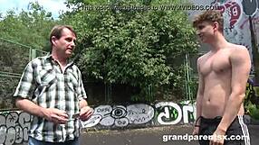 grandparents pick up a teen 18+ right on the basketball court