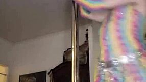 Nikki Knightly Teases with Striptease