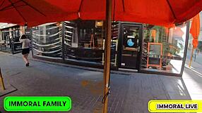 horny czech brunette taylee woods in budapest threesome