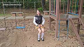 Latina student goes to teacher's house for sensual sex, moaning with tight pussy?