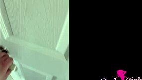 Serena Sterling fucks in dorm bubble butt college girl doggystyle tight pussy handjob