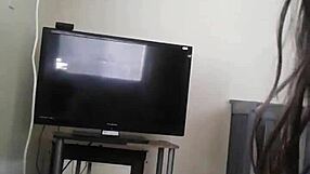 i watch this white girl deep throat a big black cock