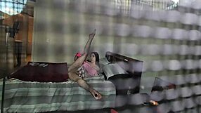 Stepsis Catches Me Watching Her Blowjob Through The Window