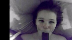 hey, my bully is stuffing my girlfriend's mouth with his huge black dick right now