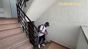 My Hairless Latina Student Gives Sloppy Deepthroat Blowjob For Class Pass