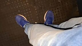 why does this cuckold take his wife to a porno theater for strangers?