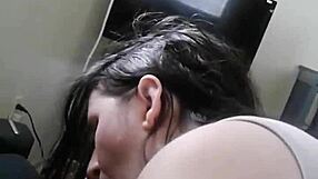 i watch this white girl deep throat a big black cock