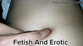 A massage in her deep navel feels so fetishistic and amateur