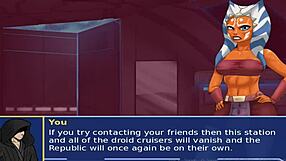 Is the star wars orange trainer slave ready for more bdsm?