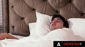 devils film - stunning milf with big tits gets her sweet asshole pounded by her stepson