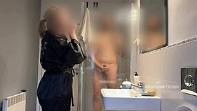 I Caught My Husband Jerking Off to My Stepmom in the Bathroom and Joined Them