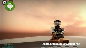 Roblox ludder nyder intens sex med stor røv.