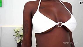 Jenny Pretinha, 20-Year-Old Brazilian Ebony, Fucked By 4 Huge Cocks With Titty Fuck And Pissing.