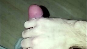 Young amateur teases huge cock to orgasm solo