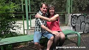 Grandparents Pick Up Teen 18+ For Threesome Action